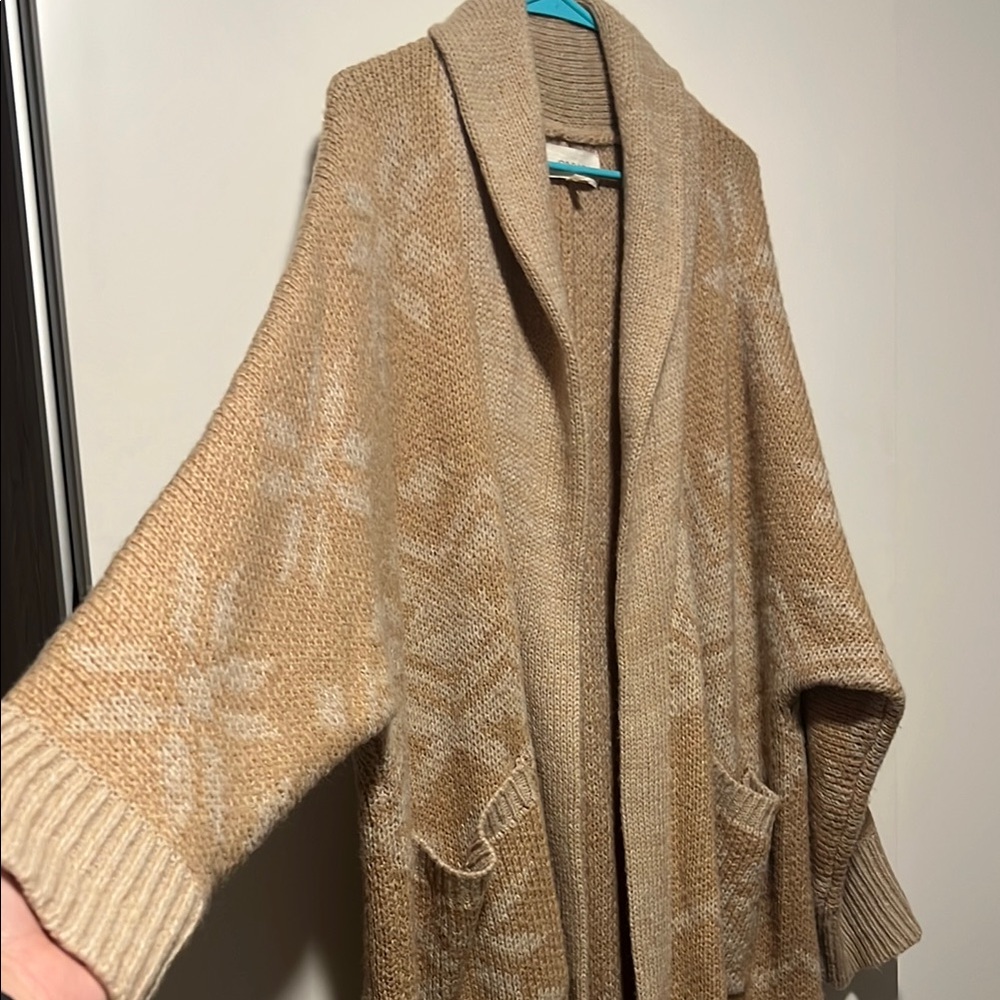 Cozy Tan Women's Sweater - Picture 5 of 10